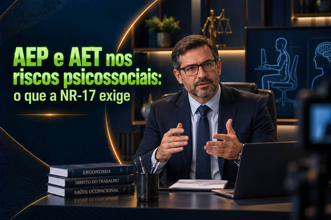 AEP e AET nos riscos psicossociais: o que a NR-17 exige