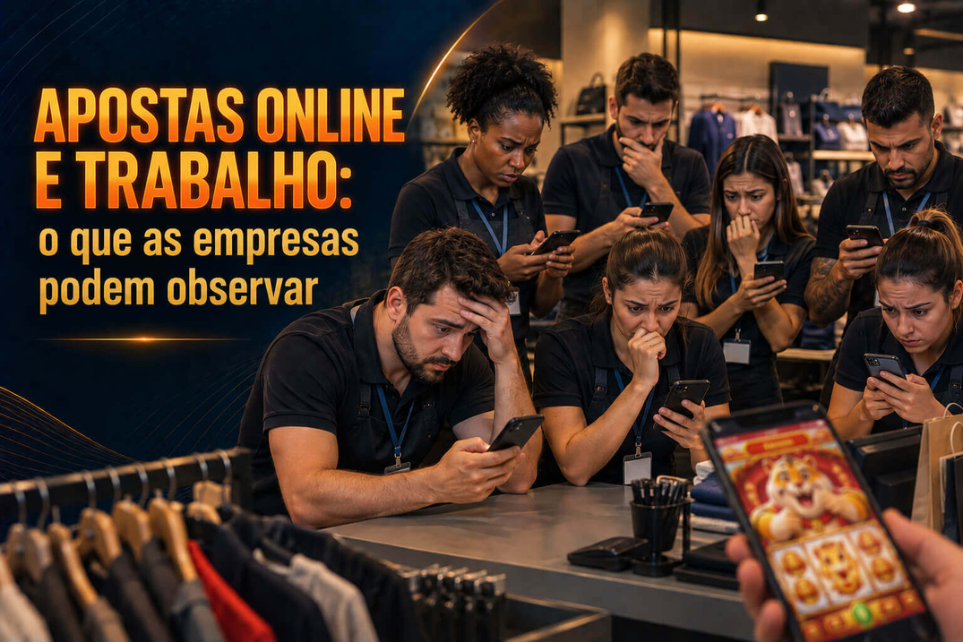 Apostas online e trabalho: o que as empresas podem observar