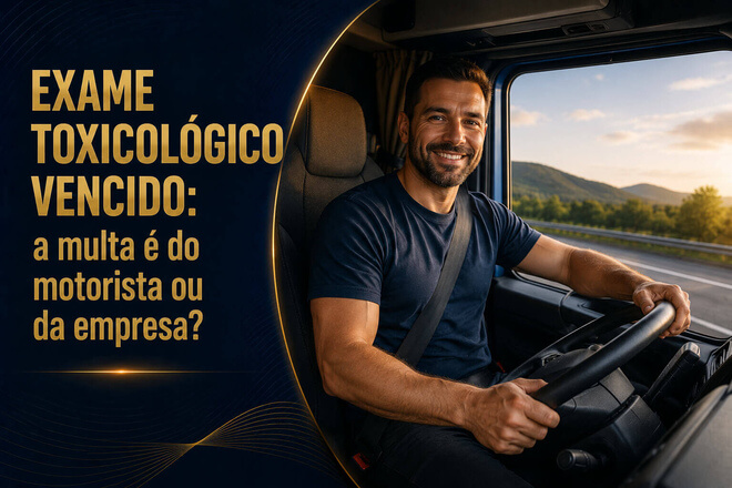 Exame toxicológico vencido: a multa é do motorista ou da empresa?