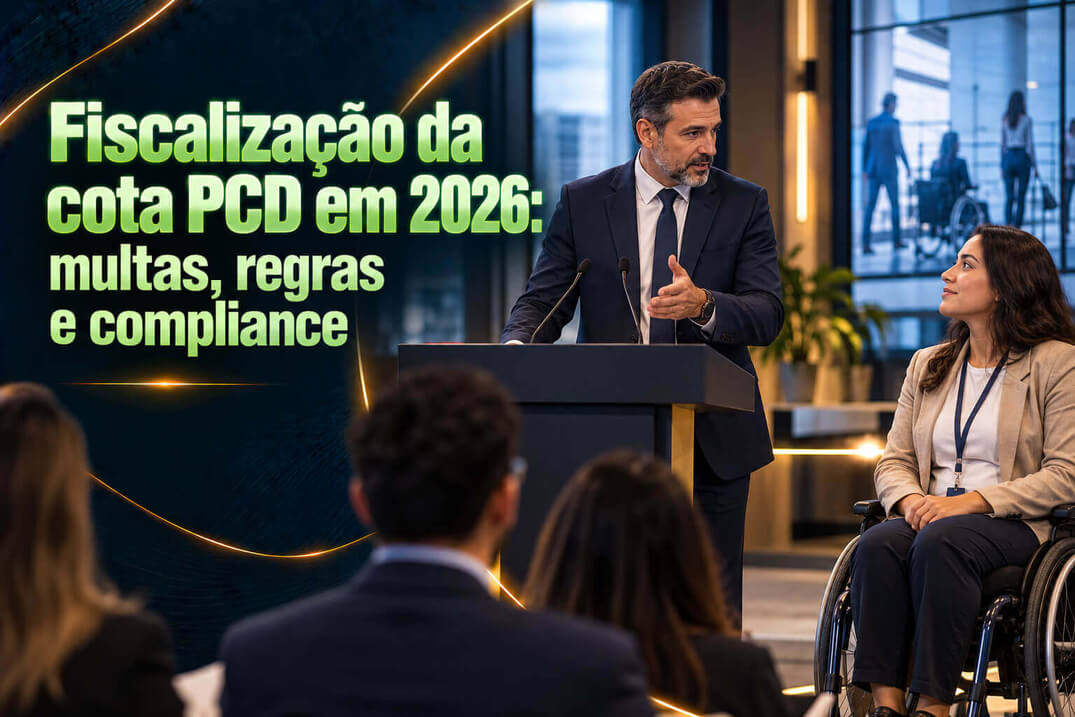Fiscalização da cota PCD em 2026: multas, regras e compliance