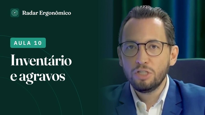 Aula 10 – O inventário de riscos e os agravos à saúde  Radar Ergonômico